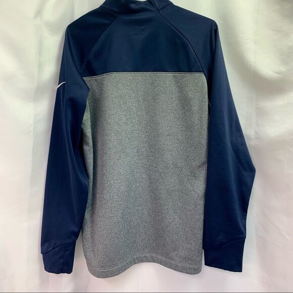 NIKE Therma-fit half-zip Navy gray golf top size small - Picture 6 of 10